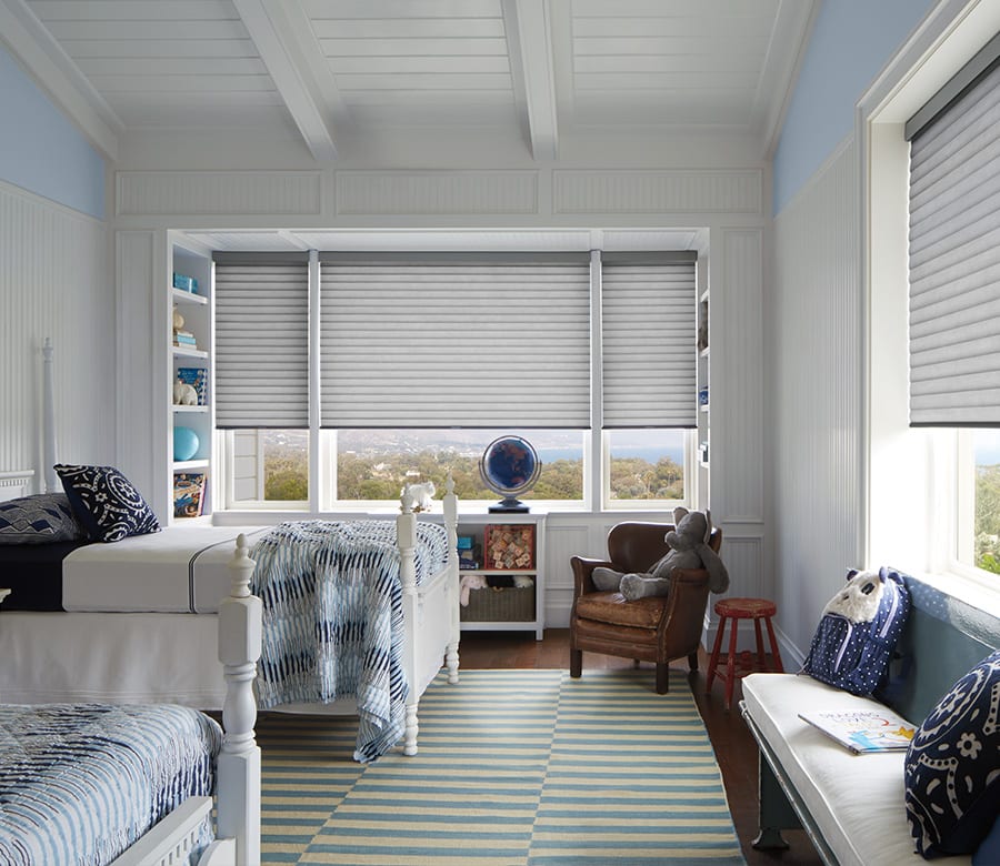 Hunter Douglas cordless sonnette shades Houston TX