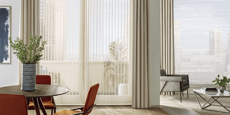 discover the features for the best window treatments for doors Houston