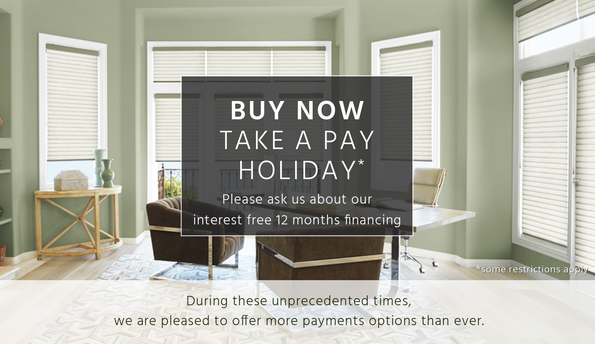 window treatment financing houston tx