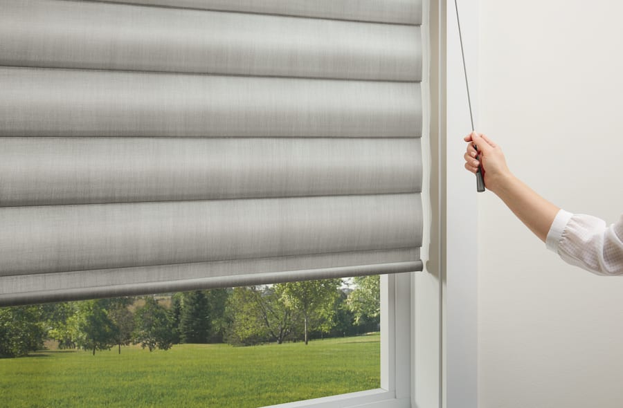 UltraGlide is a child safe corded shade options.