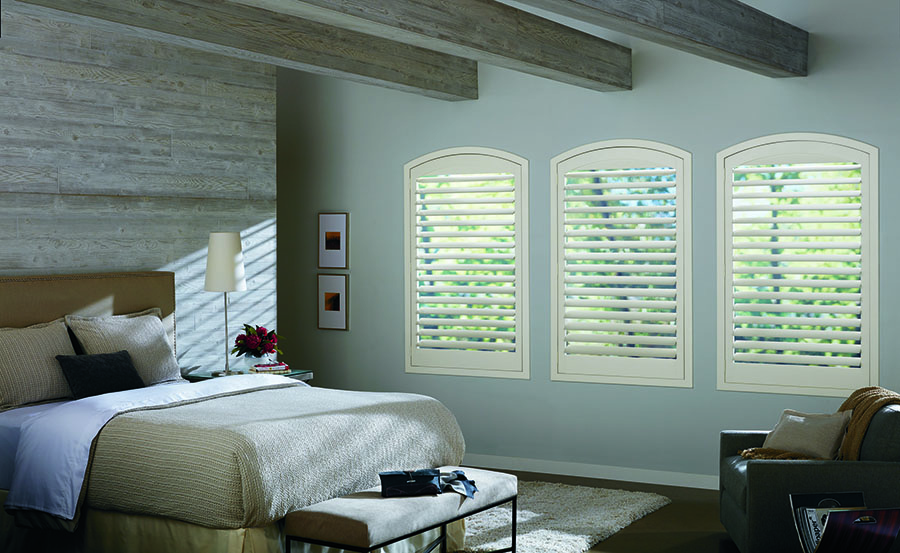 New Hybrid shutters bedroom in Houston TX Home