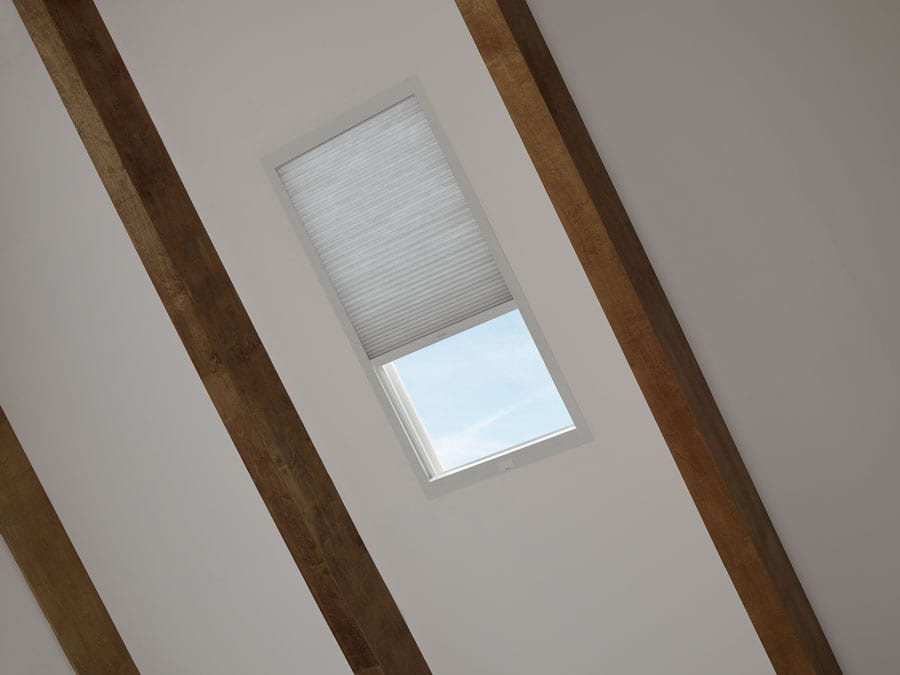 honeycomb shades for skylight window in Baybrook TX