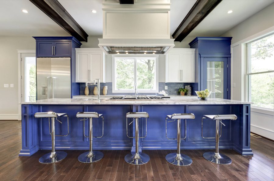 periwinkle kitchen for modern design 