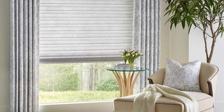 how to add layered fabrics at the window