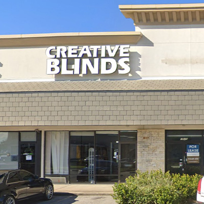 creative blinds window treatment store in Friendswood, TX