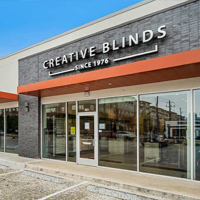 our locations of creative blinds window treatment stores in Houston