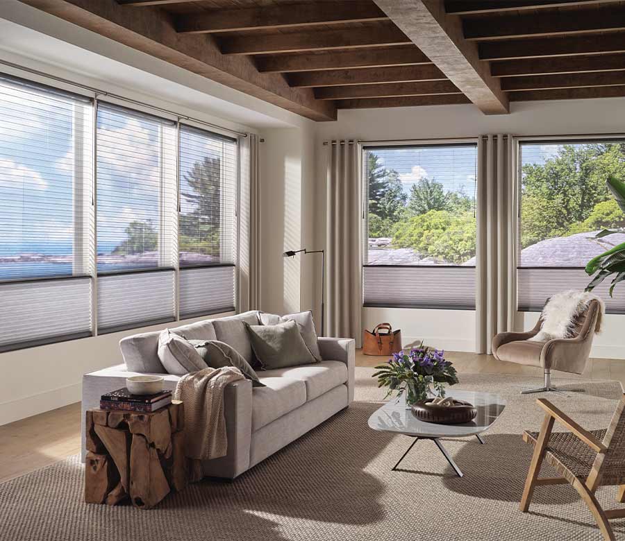 light filtering, room darkening window shades living room window treatments