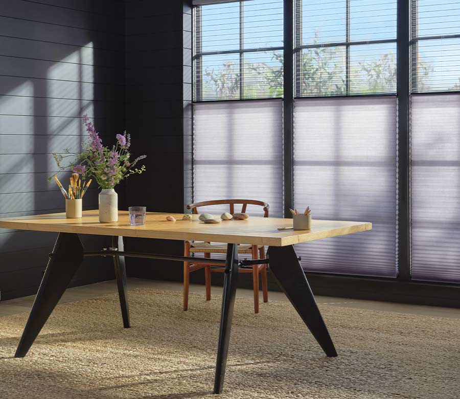 glare reducing energy efficient window shades for home office