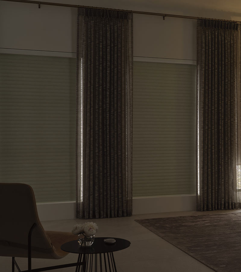 room darkening window shades in bedroom in houston creative blinds