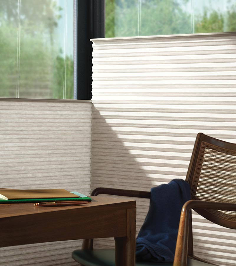 top-down-bottom-up-home-office-window-treatments-creative-blinds home office cream top down bottom up shades